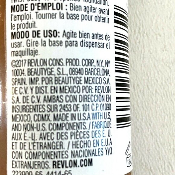 Revlon Photoready Insta-Filter Liquid Base Foundation 410 Cappuccino New - Picture 5 of 5